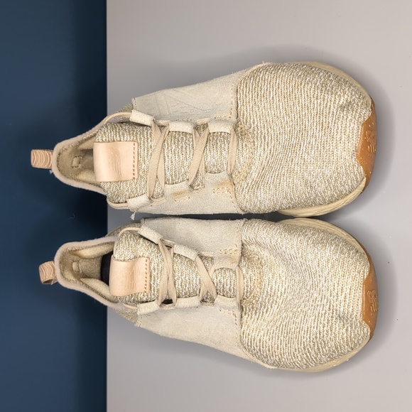 New Balance Cruz Knit and faux suede lace-up Fresh Foam shoe Size 7.5 - Picture 2 of 16